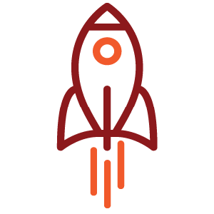 rocket ship icon